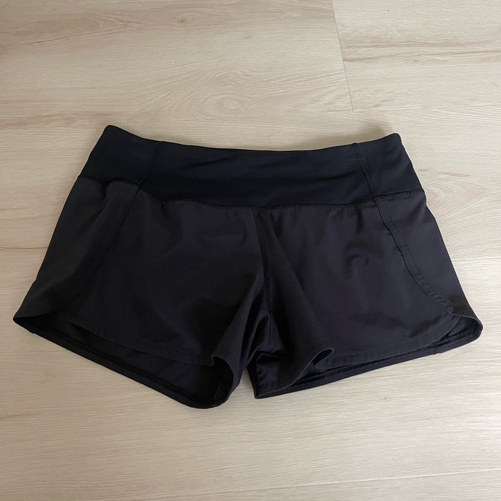 Lululemon Athletica Black Athletic Shorts